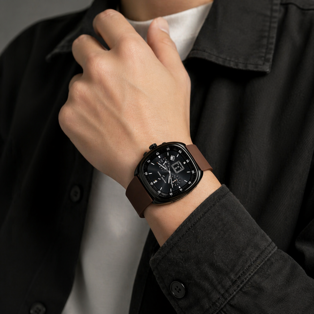 ChronoX Elite Smartwatch – Luxury Design