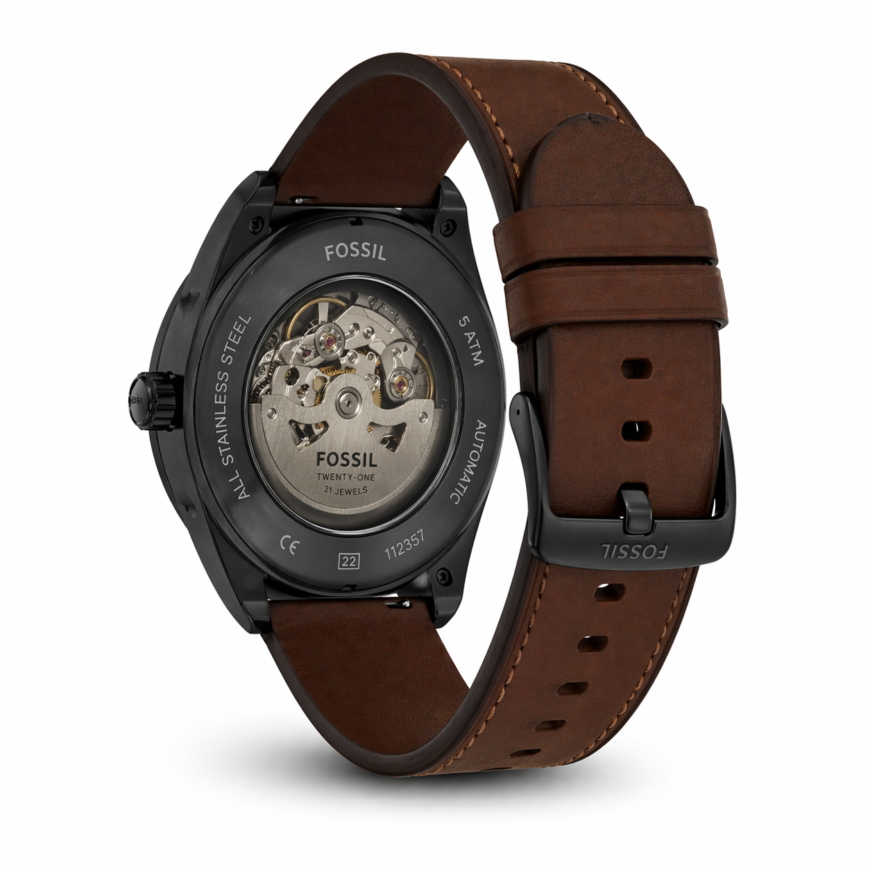 Urban Steel Automatic Skeleton Watch
