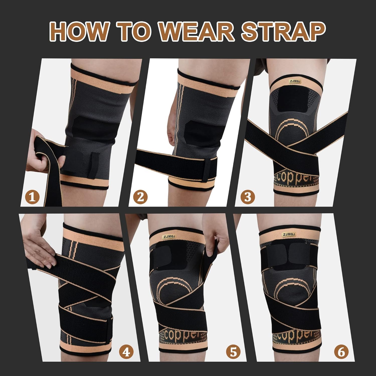 Adjustable Knee Support for Arthritis Pain