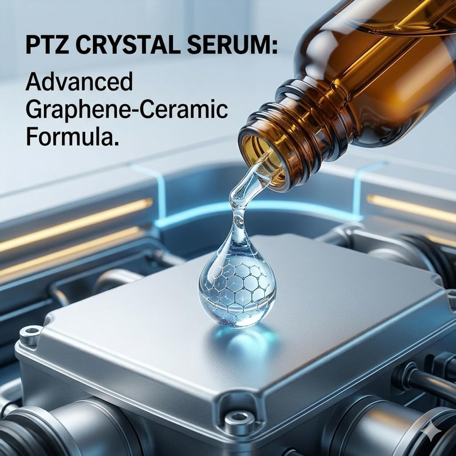 PTZ Crystal Serum – Advanced Graphene Ceramic Coating for Cars