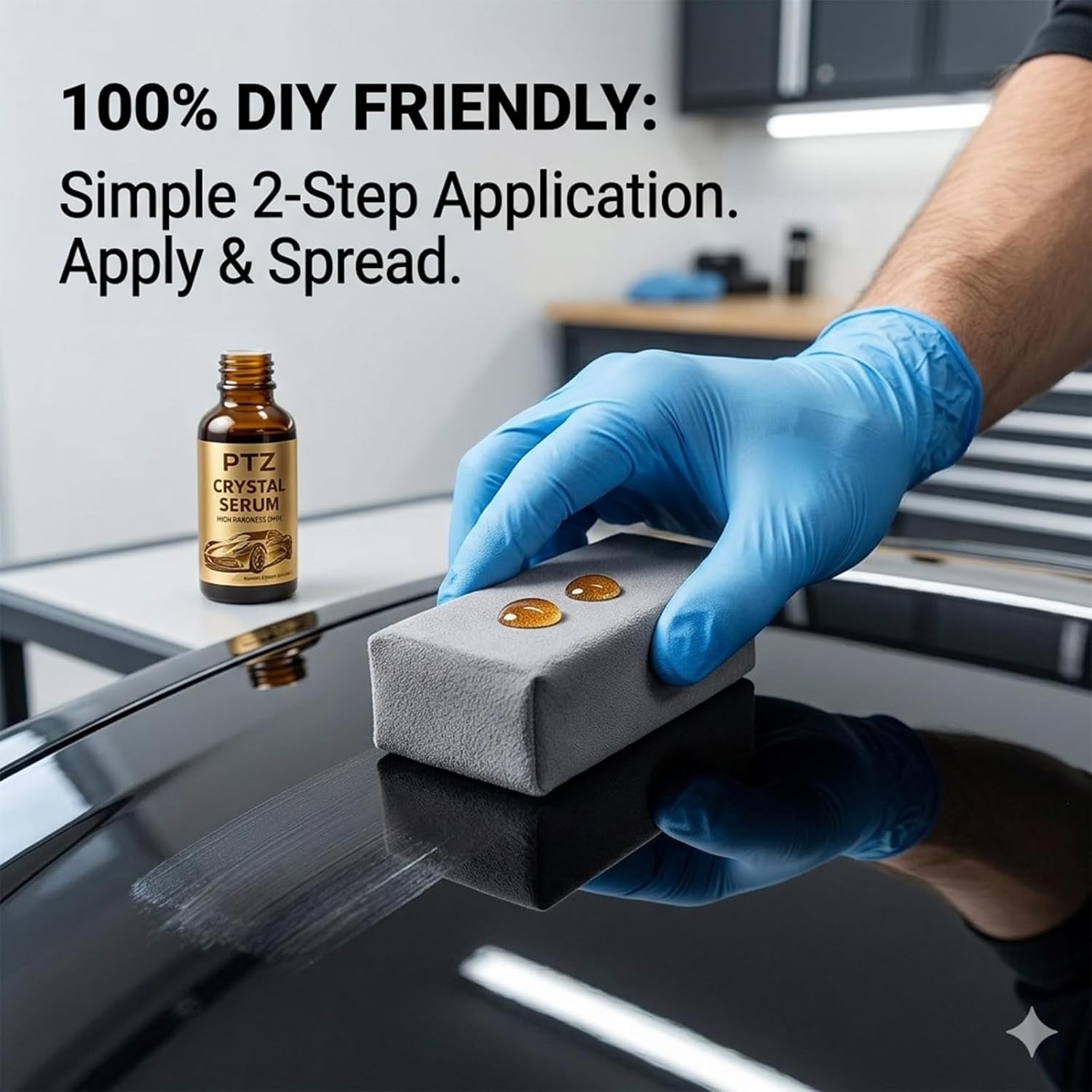 PTZ Crystal Serum – Advanced Graphene Ceramic Coating for Cars