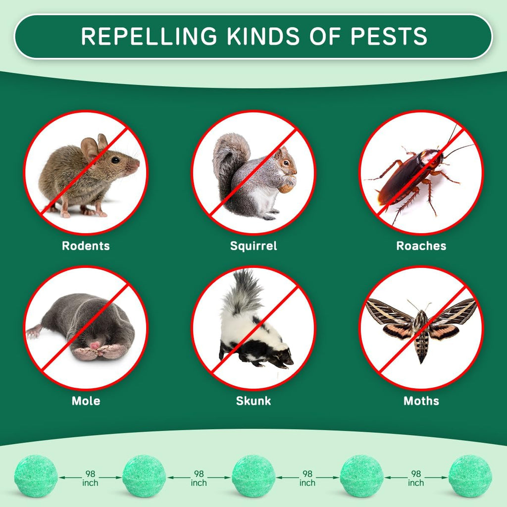 Natural Rodent Repellent Balls