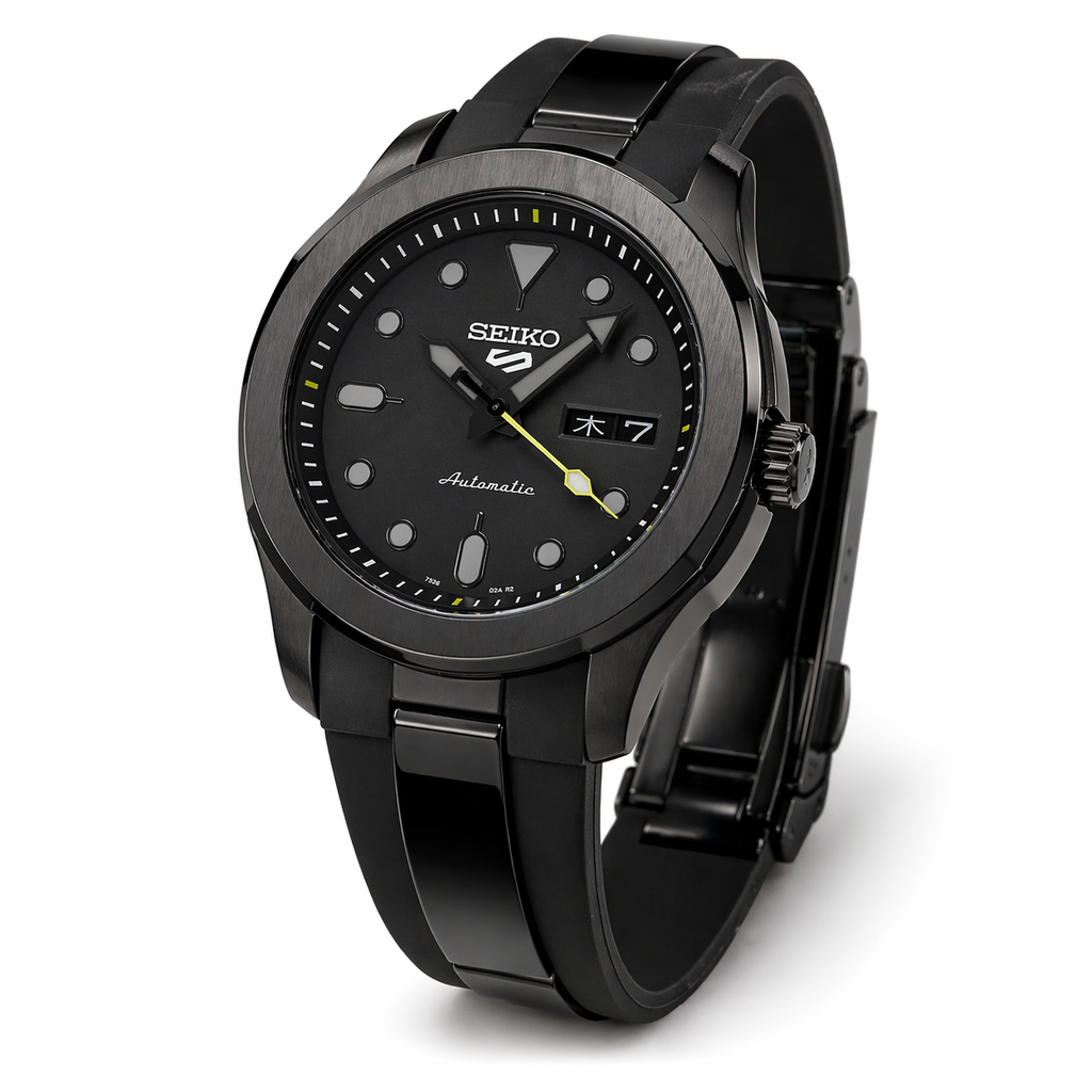 Midnight Black Edge Automatic Watch