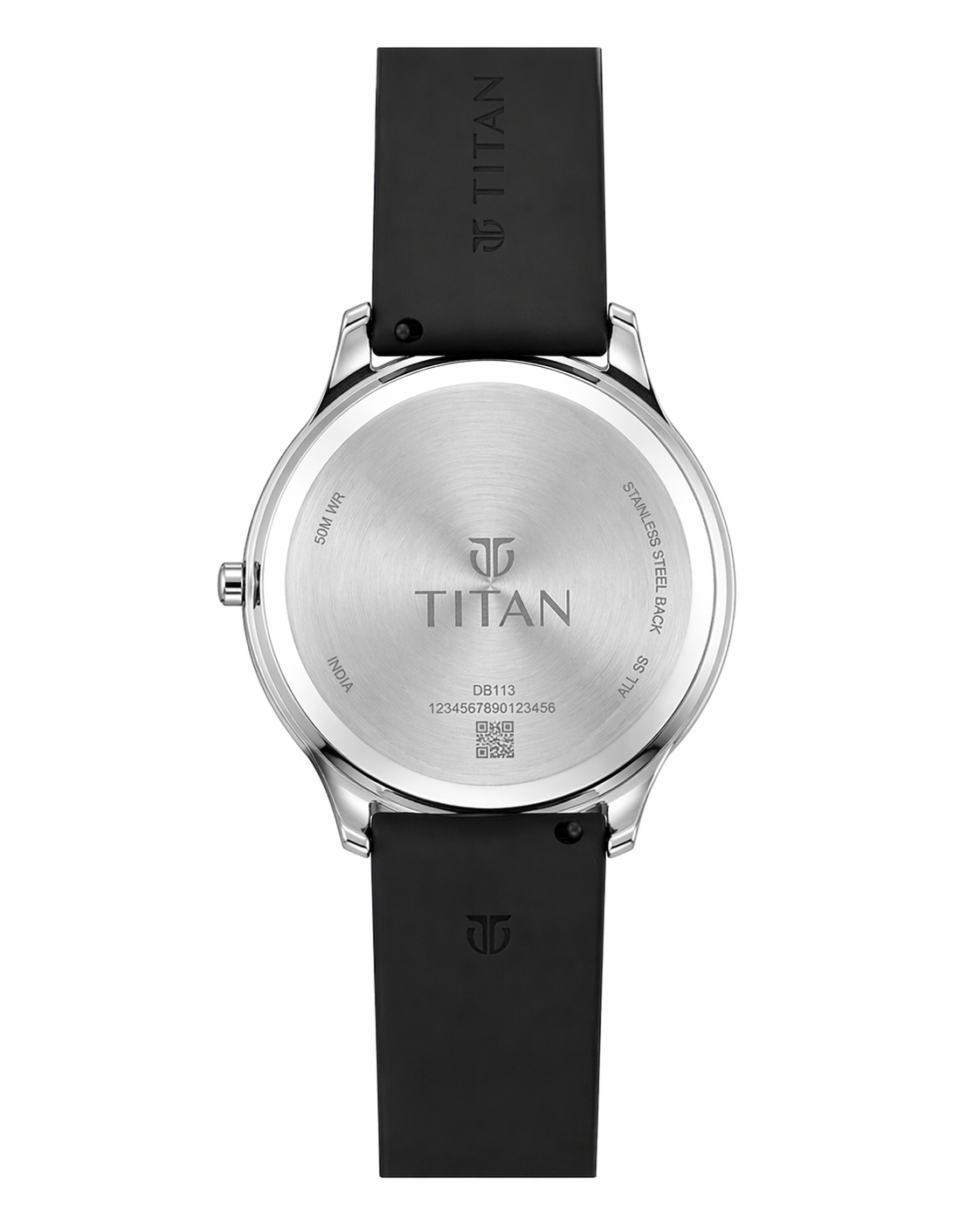 Men’s Slim Edge Minimal Watch – Black Strap