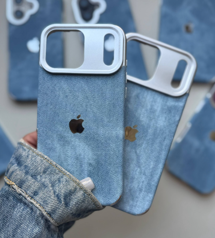 Denim Finish Protective Phone Case