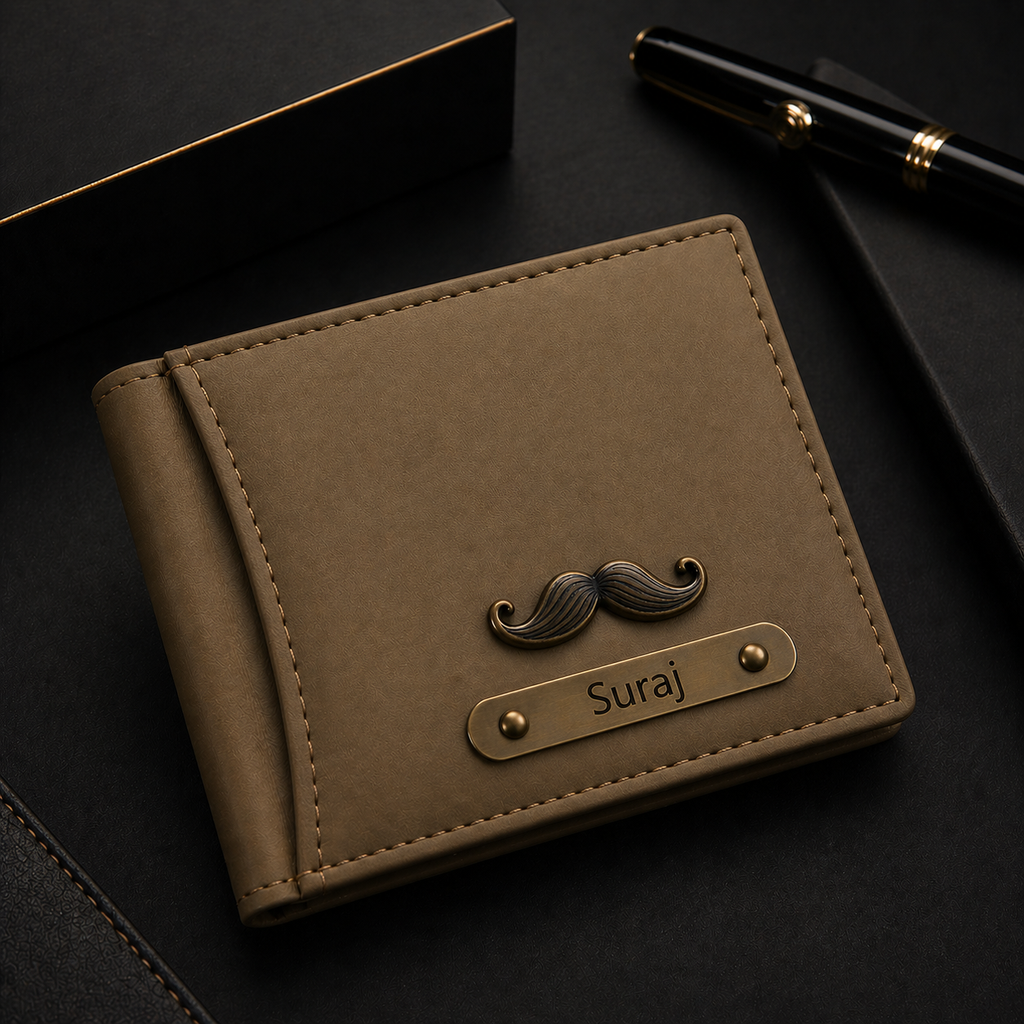 Customize Name & Charm Royal Craft Wallet