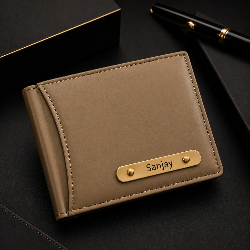 Customize Name & Charm Royal Craft Wallet