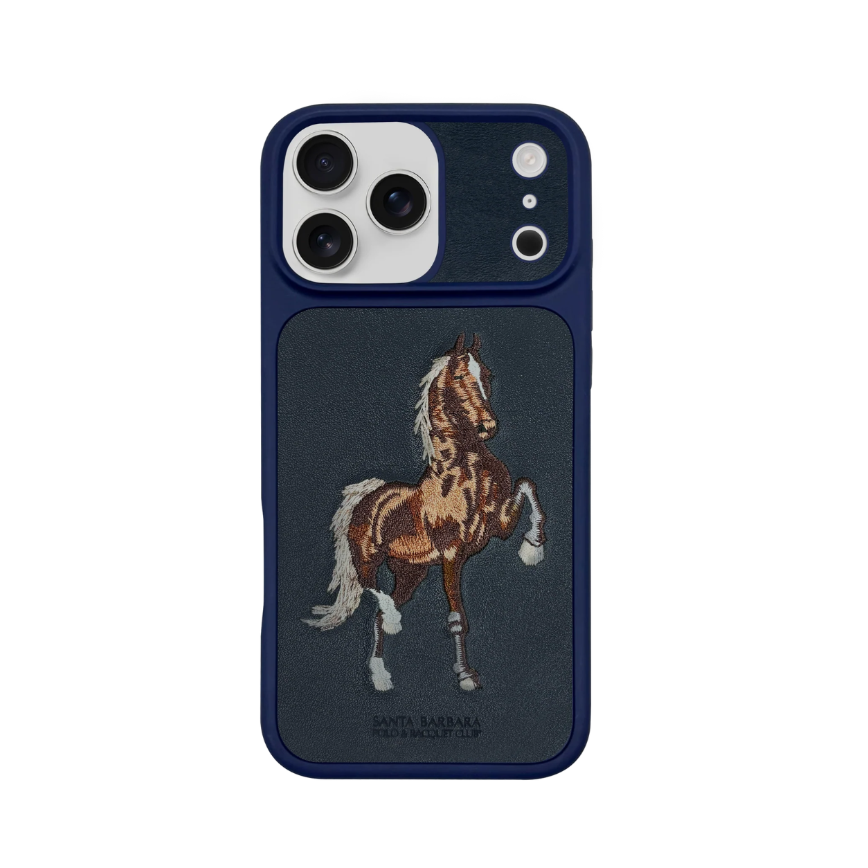 Horse Emoidery Boris Santa Barbara Case