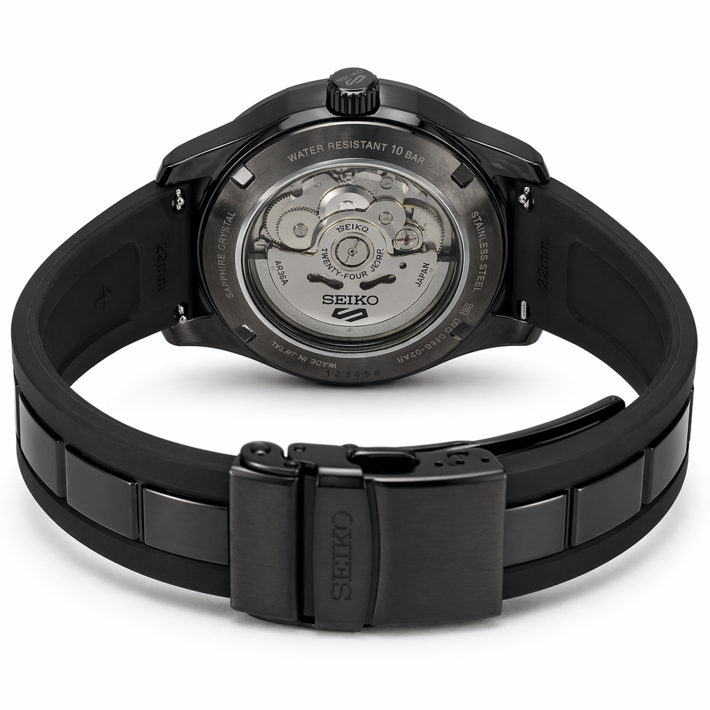 Midnight Black Edge Automatic Watch