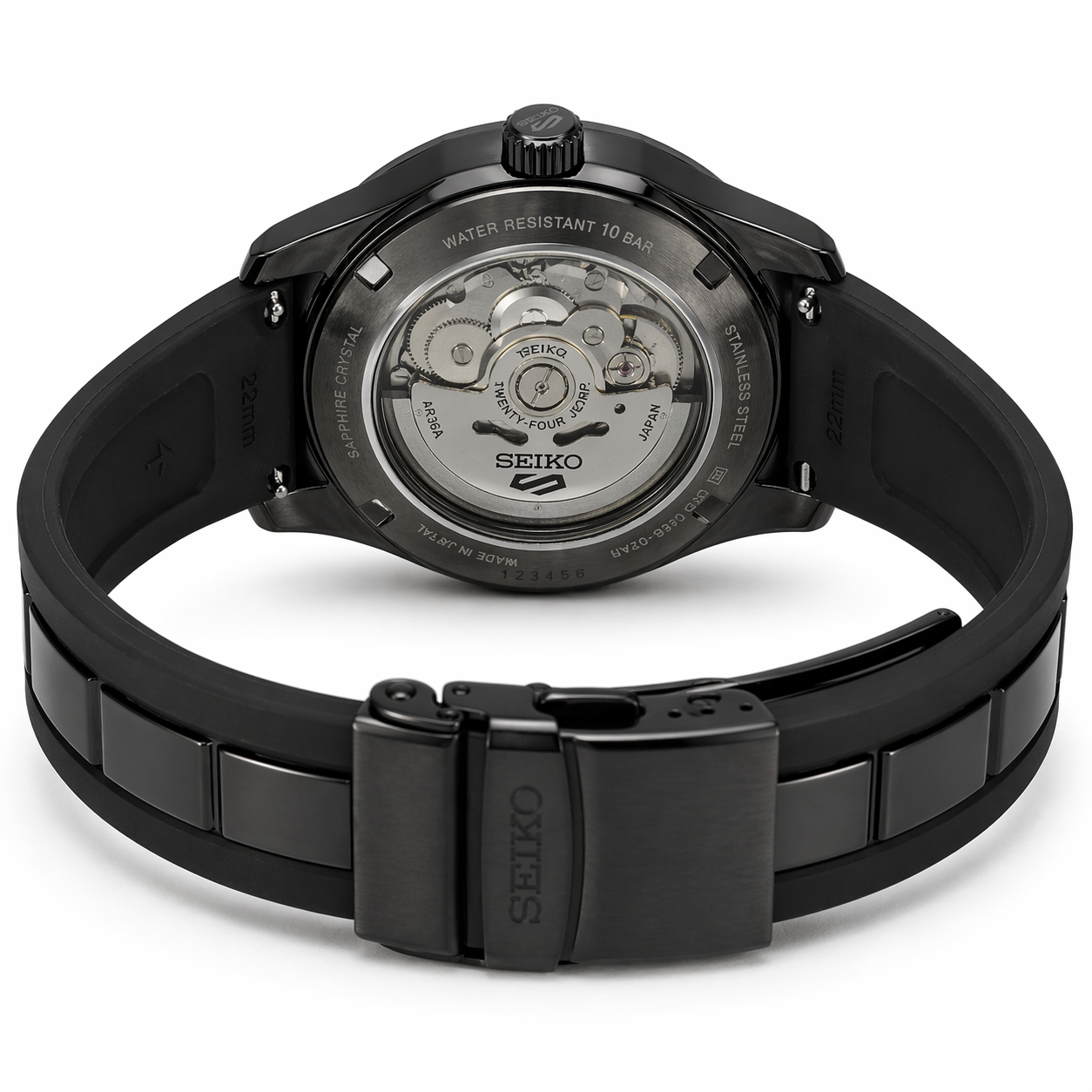 Midnight Black Edge Automatic Watch