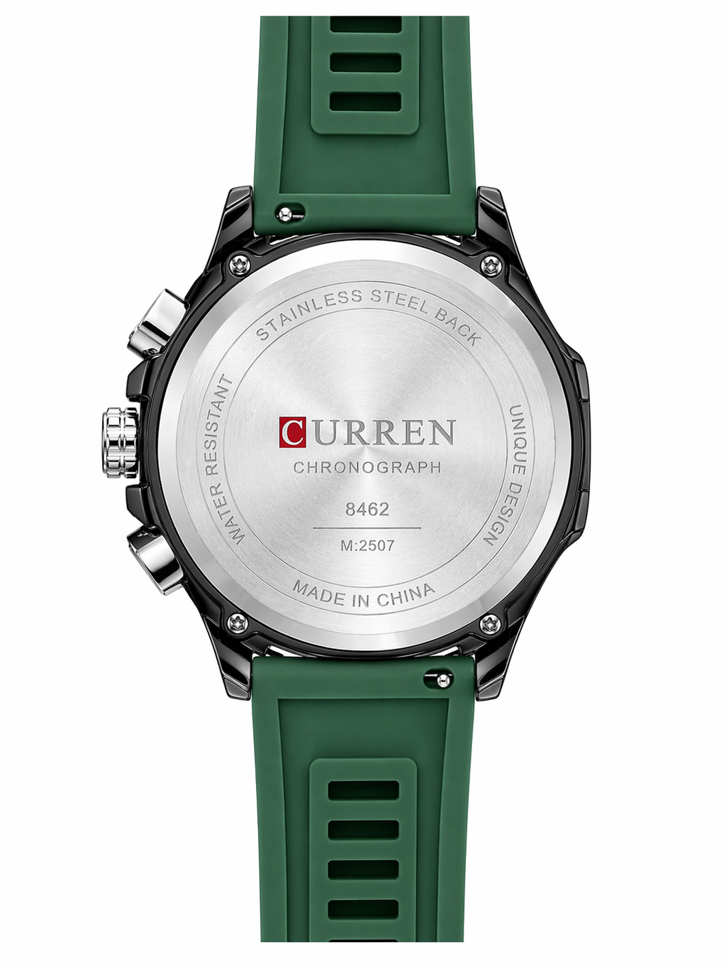 Multi-Function Sport Watch for Men – Chronograph Green