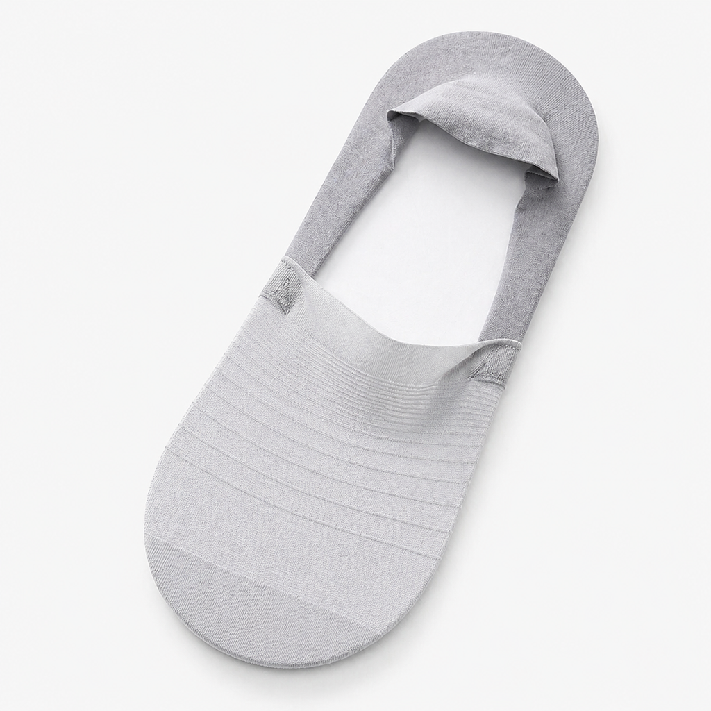 Men's 6 Pair Summer Ultra-Thin Nylon Ankle Socks: Breathable, Non-Slip, & Comfortable