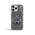 Unisex Leather Embroidery iPhone