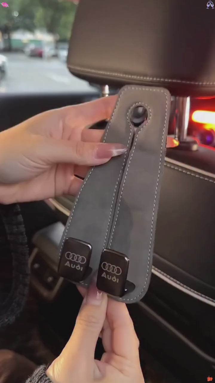 Leather Car Seat Headrest Hook